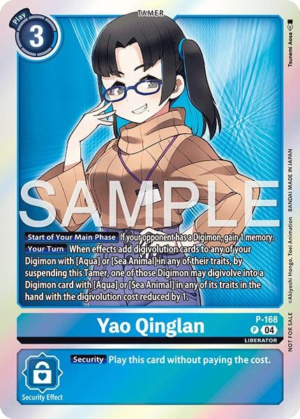 Image for Yao Qinglan (Event Pack 8) - Digimon Card Game