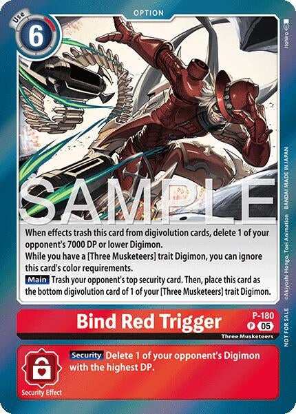 Image for Bind Red Trigger (Event Pack 8) - Digimon Card Game