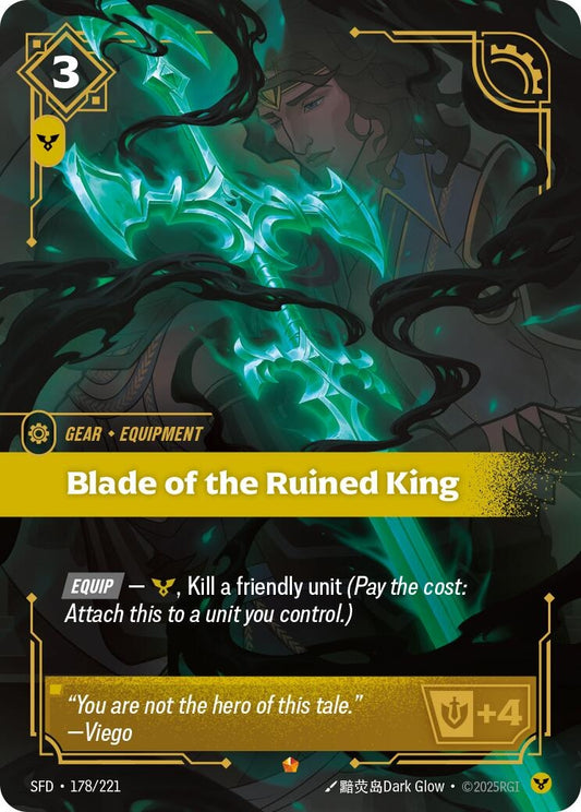 Image for Blade of the Ruined King - Riftbound: League of Legends Trading Card Game