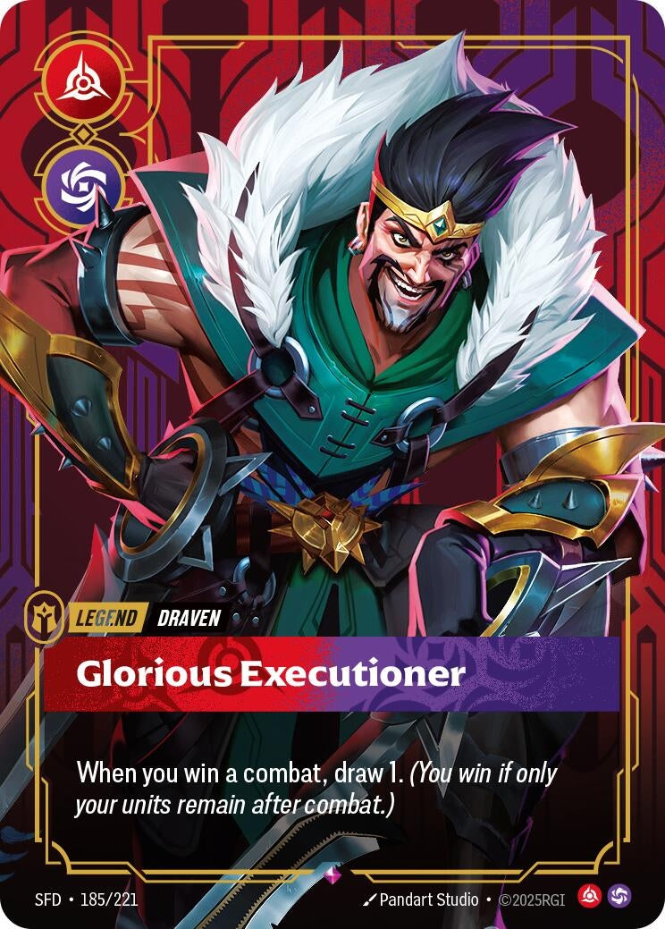 Image for Draven, Glorious Executioner - Riftbound: League of Legends Trading Card Game