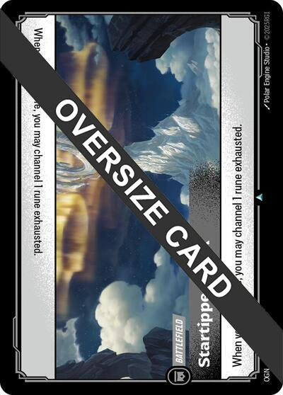 Image for Startipped Peak (Oversized) - Riftbound: League of Legends Trading Card Game