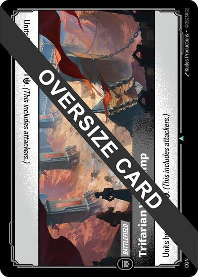 Image for Trifarian War Camp (Oversized) - Riftbound: League of Legends Trading Card Game