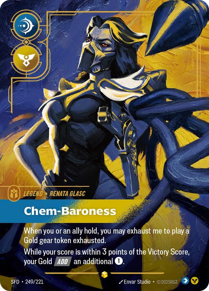 Image for Renata Glasc, Chem-Baroness (Overnumbered) - Riftbound: League of Legends Trading Card Game