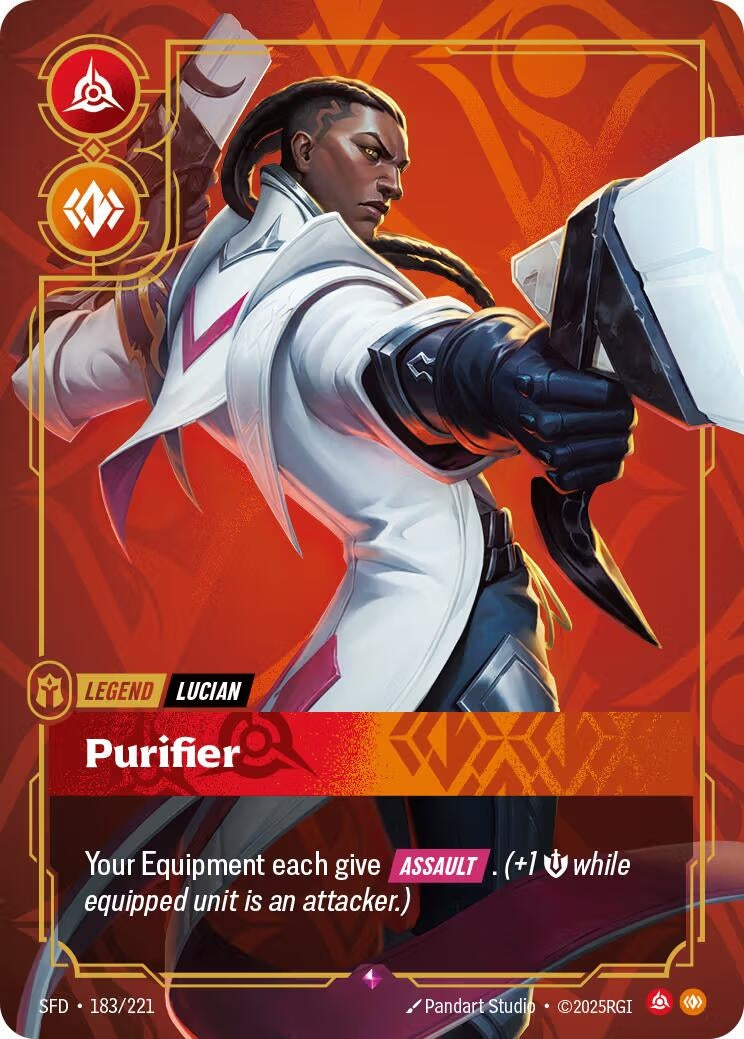 Image for Lucian, Purifier - Riftbound: League of Legends Trading Card Game