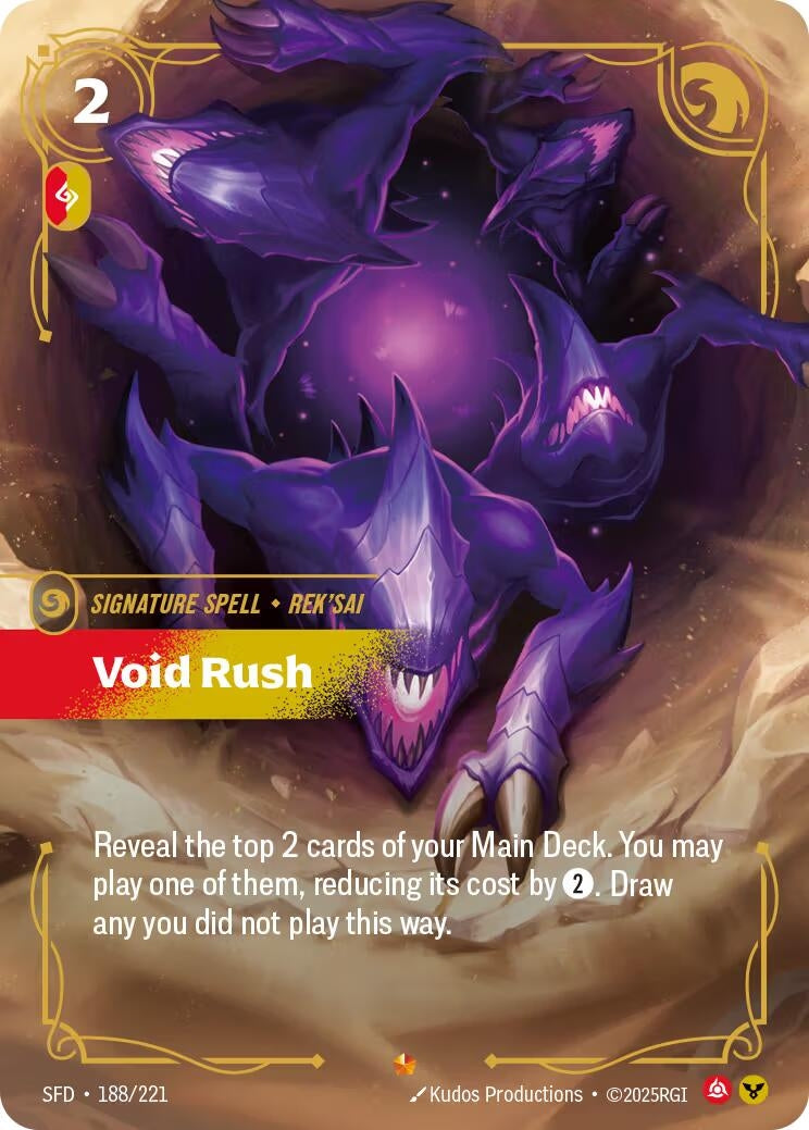 Image for Void Rush - Riftbound: League of Legends Trading Card Game