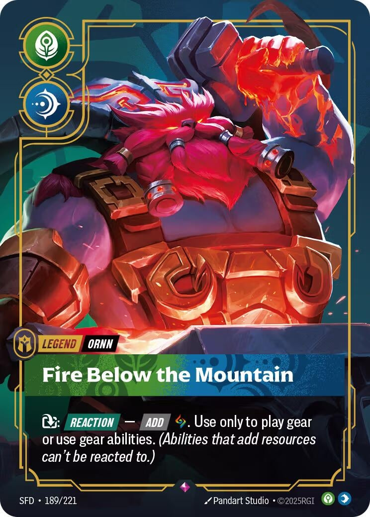 Image for Ornn, Fire Below the Mountain - Riftbound: League of Legends Trading Card Game