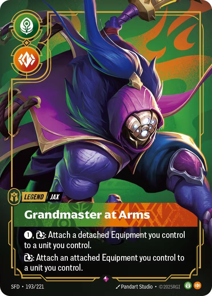 Image for Jax, Grandmaster At Arms - Riftbound: League of Legends Trading Card Game