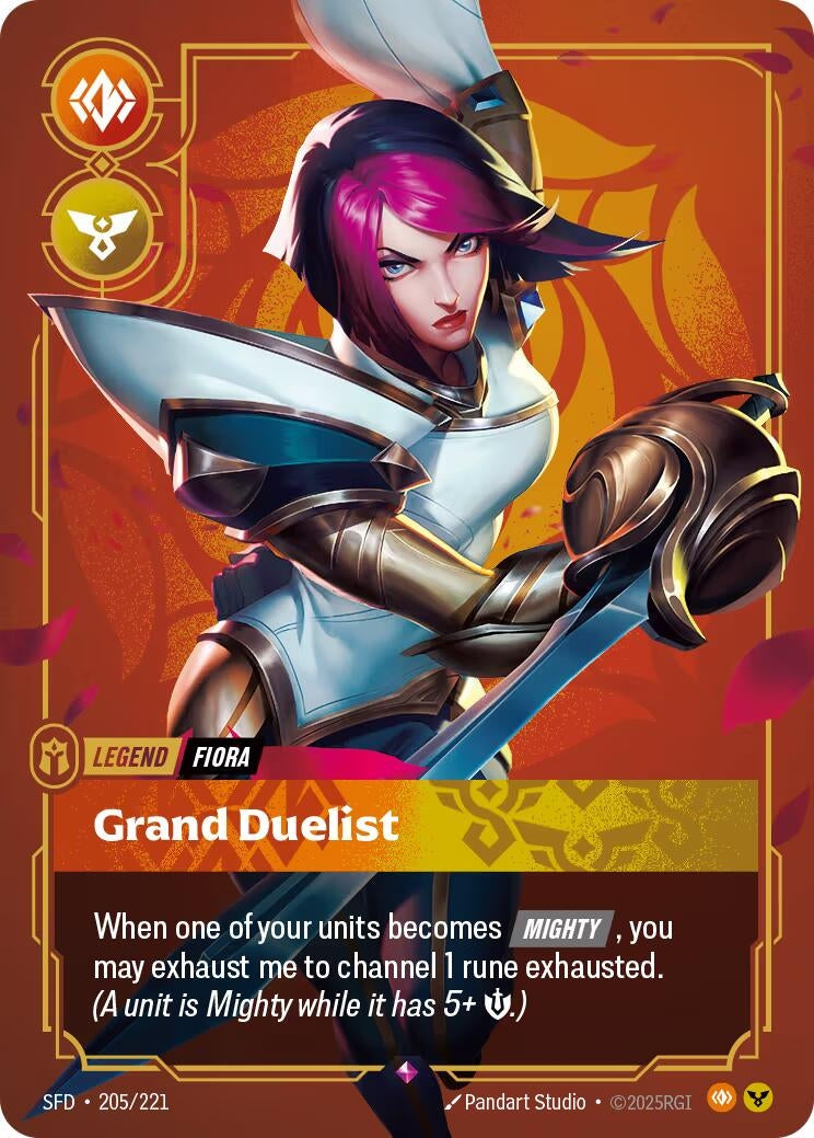 Image for Fiora, Grand Duelist - Riftbound: League of Legends Trading Card Game