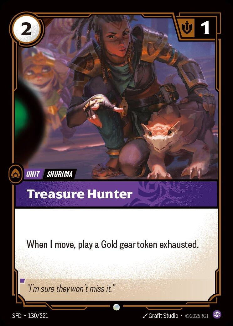 Image for Treasure Hunter - Riftbound: League of Legends Trading Card Game