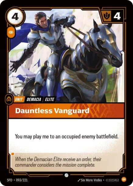 Image for Dauntless Vanguard - Riftbound: League of Legends Trading Card Game