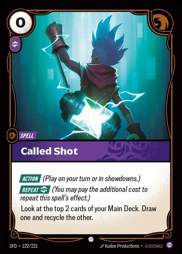 Image for Called Shot - Riftbound: League of Legends Trading Card Game