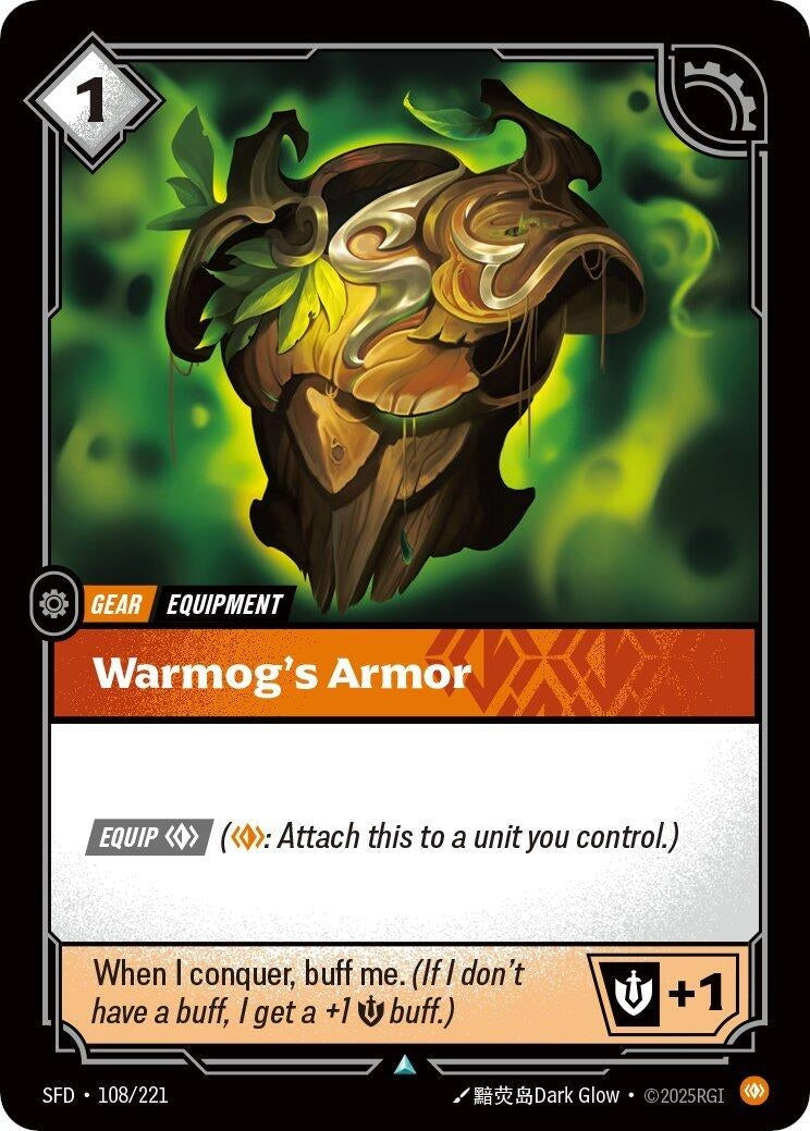Image for Warmog's Armor - Riftbound: League of Legends Trading Card Game