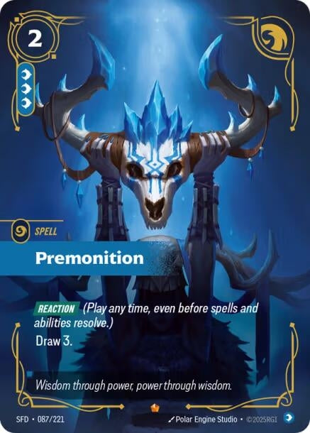 Image for Premonition - Riftbound: League of Legends Trading Card Game