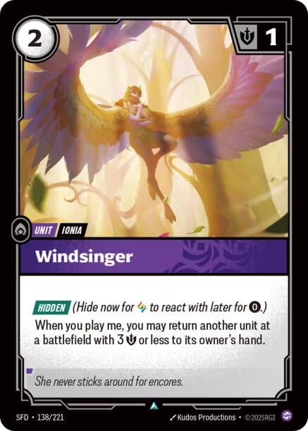 Image for Windsinger - Riftbound: League of Legends Trading Card Game