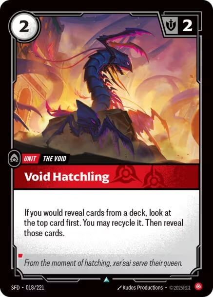 Image for Void Hatchling - Riftbound: League of Legends Trading Card Game