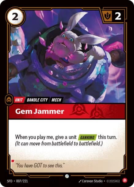 Image for Gem Jammer - Riftbound: League of Legends Trading Card Game