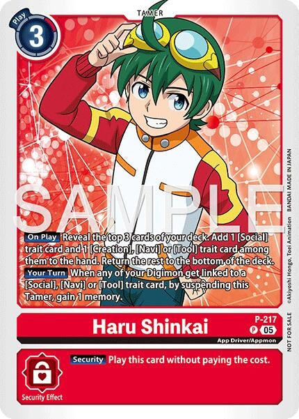 Image for Haru Shinkai (Official Store Tournament 2026 Vol. 1) - Digimon Card Game