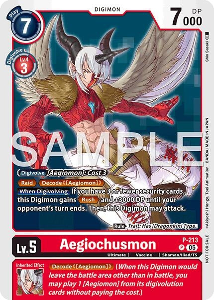 Image for Aegiochusmon (Official Store Tournament 2026 Vol. 1) - Digimon Card Game