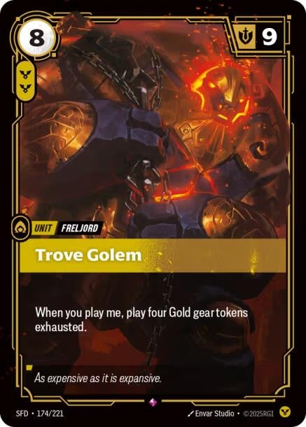 Image for Trove Golem - Riftbound: League of Legends Trading Card Game