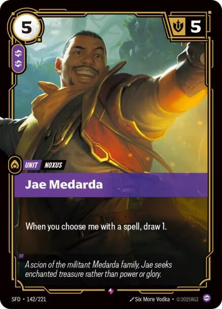 Image for Jae Medarda - Riftbound: League of Legends Trading Card Game