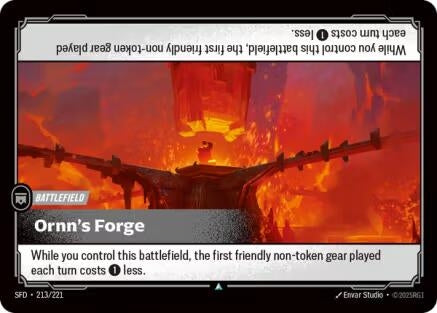 Image for Ornn's Forge - Riftbound: League of Legends Trading Card Game