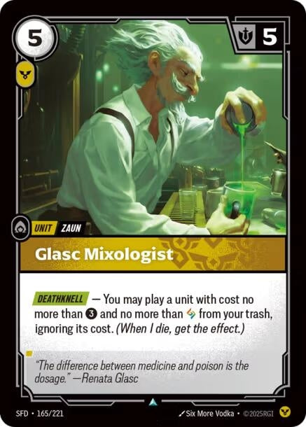 Image for Glasc Mixologist - Riftbound: League of Legends Trading Card Game