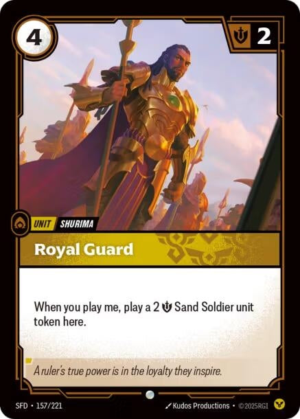 Image for Royal Guard - Riftbound: League of Legends Trading Card Game