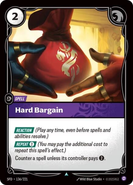 Image for Hard Bargain - Riftbound: League of Legends Trading Card Game