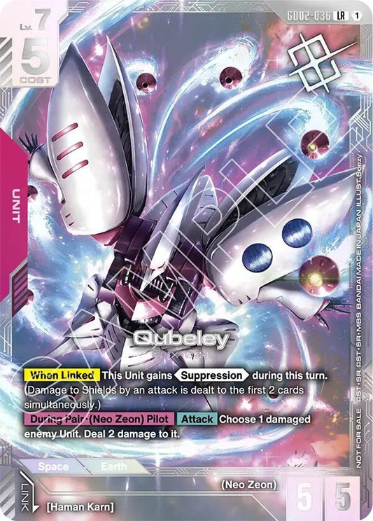 Image for Qubeley (Newtype Challenge 2025 Mission 3) - Gundam Card Game