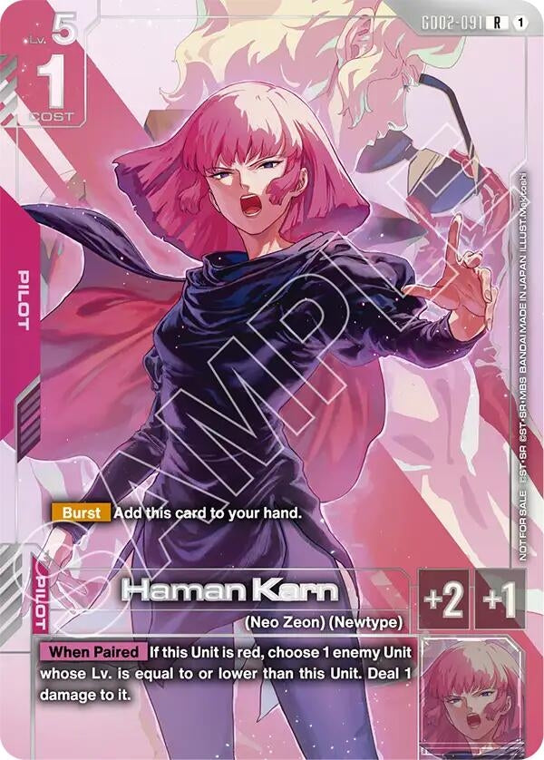 Image for Haman Karn (Newtype Challenge 2025 Mission 3) - Gundam Card Game