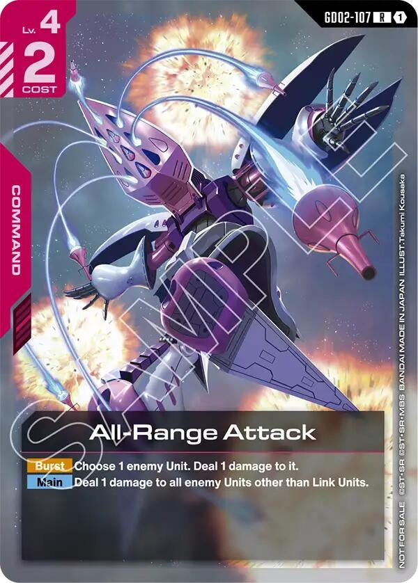 Image for All-Range Attack (Newtype Challenge 2025 Mission 3) - Gundam Card Game