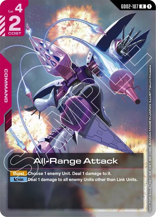 Image for All-Range Attack (Newtype Challenge 2025 Mission 3) - Gundam Card Game