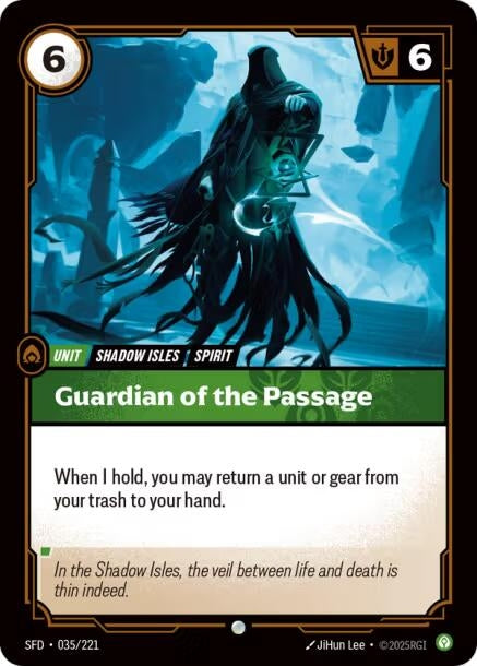 Image for Guardian of the Passage - Riftbound: League of Legends Trading Card Game