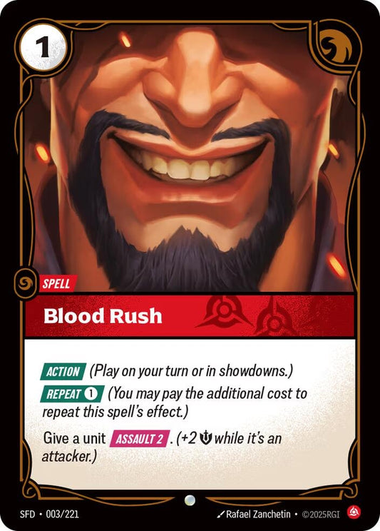 Image for Blood Rush - Riftbound: League of Legends Trading Card Game