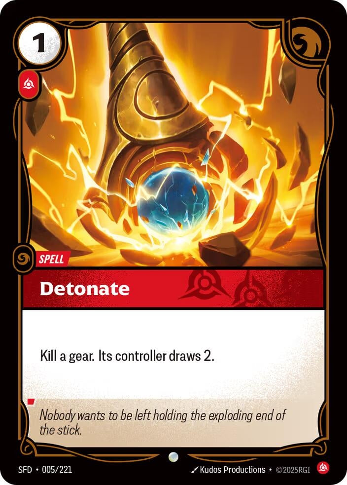 Image for Detonate - Riftbound: League of Legends Trading Card Game