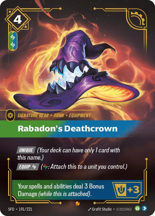 Image for Rabadon's Deathcrown - Riftbound: League of Legends Trading Card Game