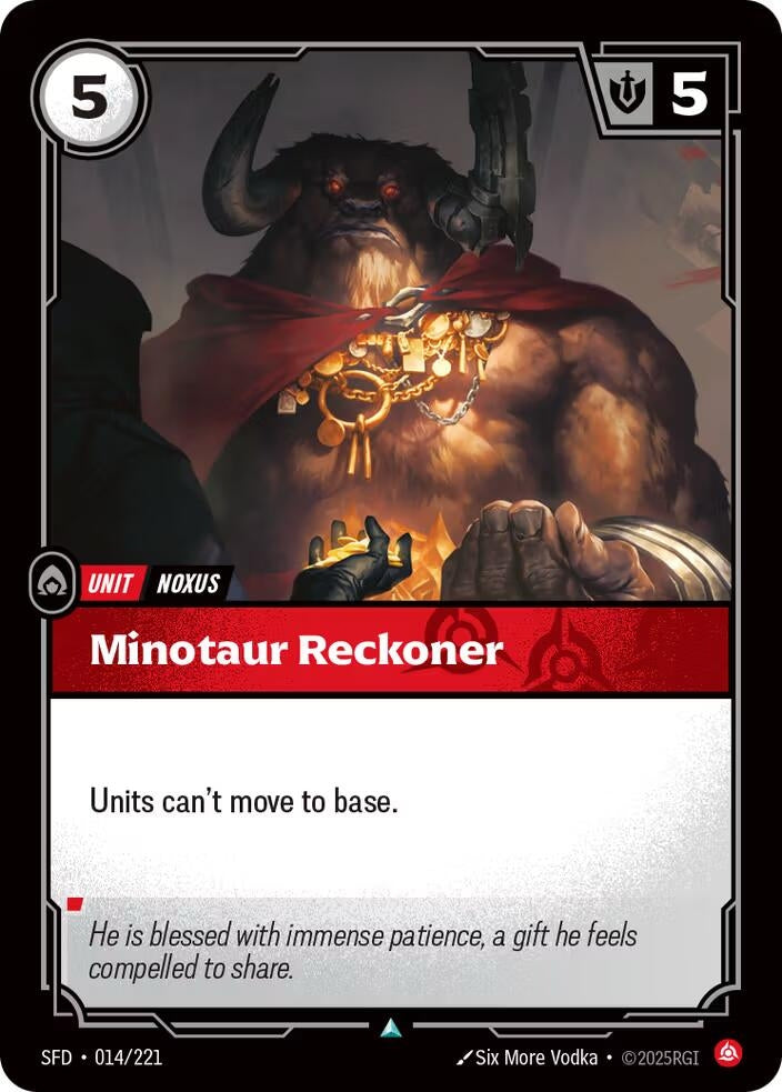 Image for Minotaur Reckoner - Riftbound: League of Legends Trading Card Game