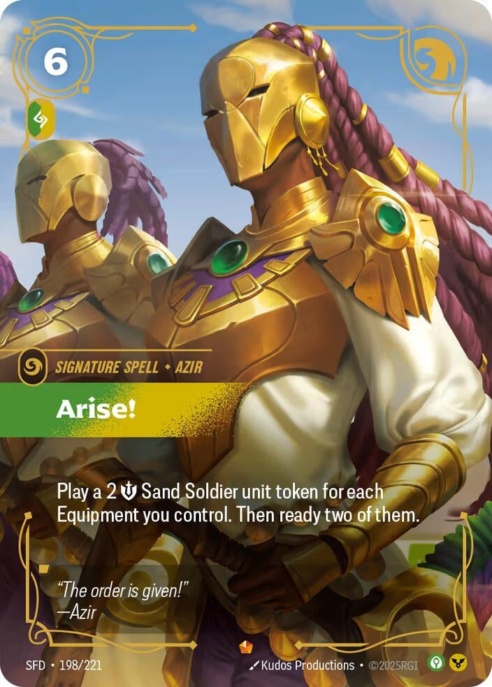 Image for Arise! - Riftbound: League of Legends Trading Card Game
