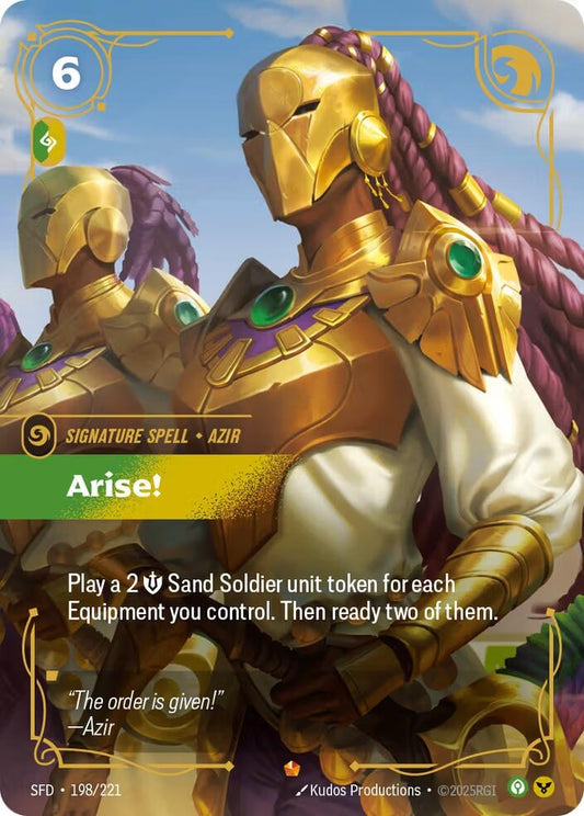 Image for Arise! - Riftbound: League of Legends Trading Card Game