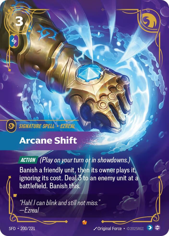 Image for Arcane Shift - Riftbound: League of Legends Trading Card Game