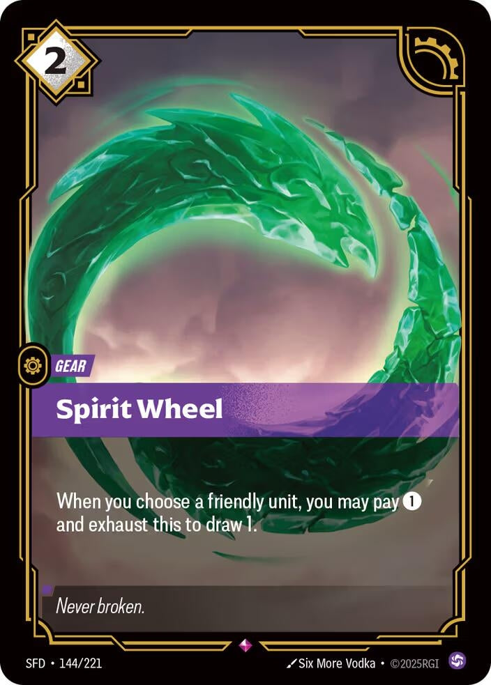 Image for Spirit Wheel - Riftbound: League of Legends Trading Card Game