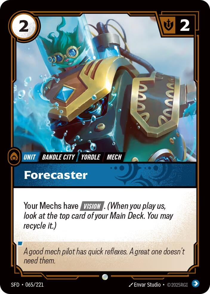 Image for Forecaster - Riftbound: League of Legends Trading Card Game