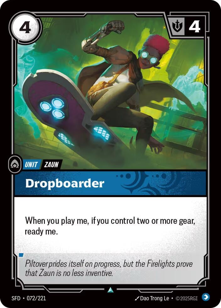 Image for Dropboarder - Riftbound: League of Legends Trading Card Game