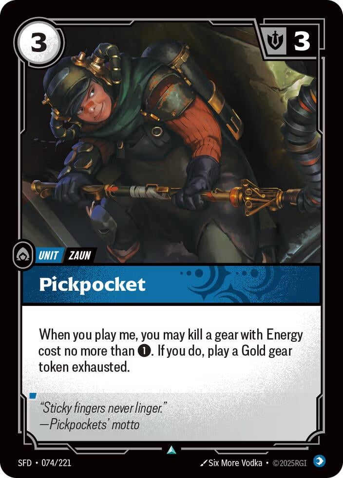 Image for Pickpocket - Riftbound: League of Legends Trading Card Game