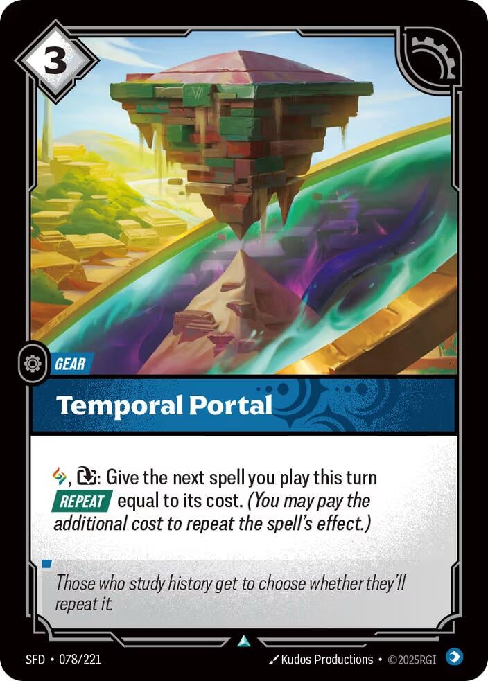 Image for Temporal Portal - Riftbound: League of Legends Trading Card Game