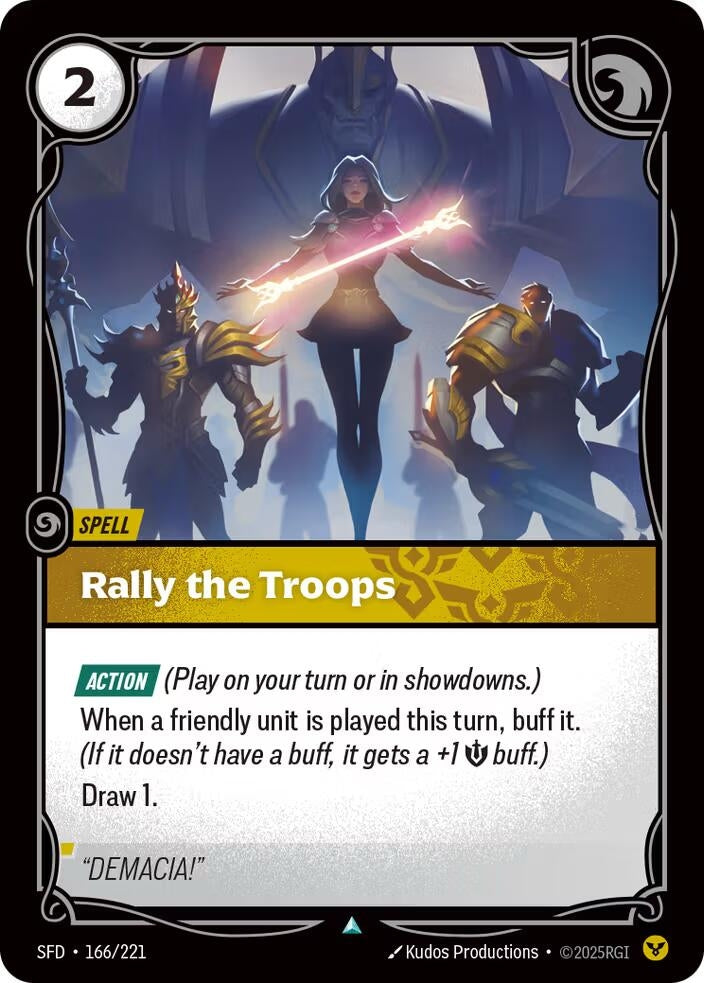 Image for Rally the Troops - Riftbound: League of Legends Trading Card Game