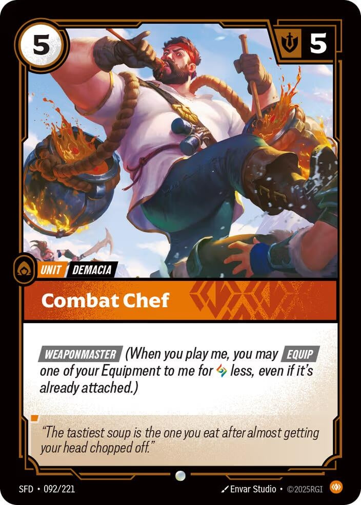 Image for Combat Chef - Riftbound: League of Legends Trading Card Game