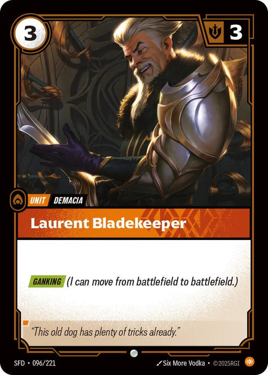 Image for Laurent Bladekeeper - Riftbound: League of Legends Trading Card Game
