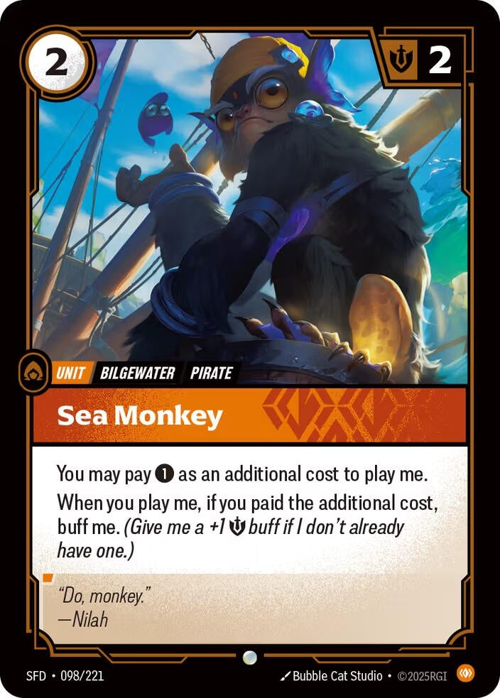 Image for Sea Monkey - Riftbound: League of Legends Trading Card Game