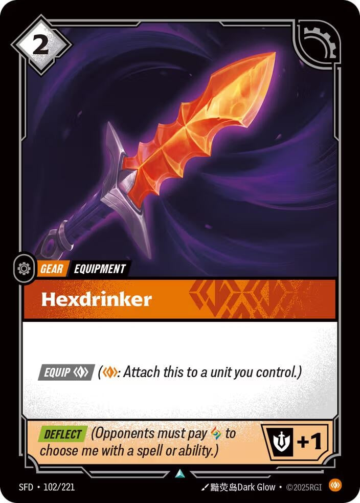 Image for Hexdrinker - Riftbound: League of Legends Trading Card Game